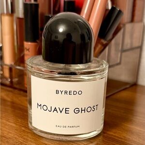Byredo Mojave Ghost Perfume Bottle with Black Cap